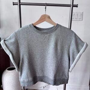 Derek Lam 10 Crosby Crop Sweatshirt